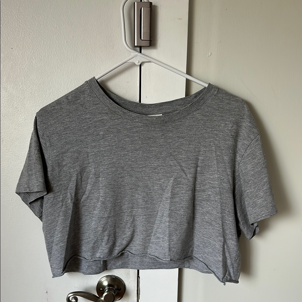 Gray Women's Top